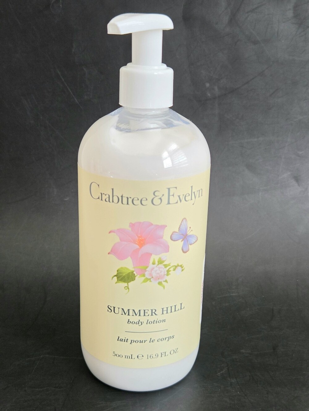 Crabtree & Evelyn SUMMER HILL Body Lotion 16.9 oz 500ml Rare Discontinued